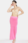 Zivame All Day Flared Mermaid Reversible Saree Shapewear - Red Pink — thumbnail 9
